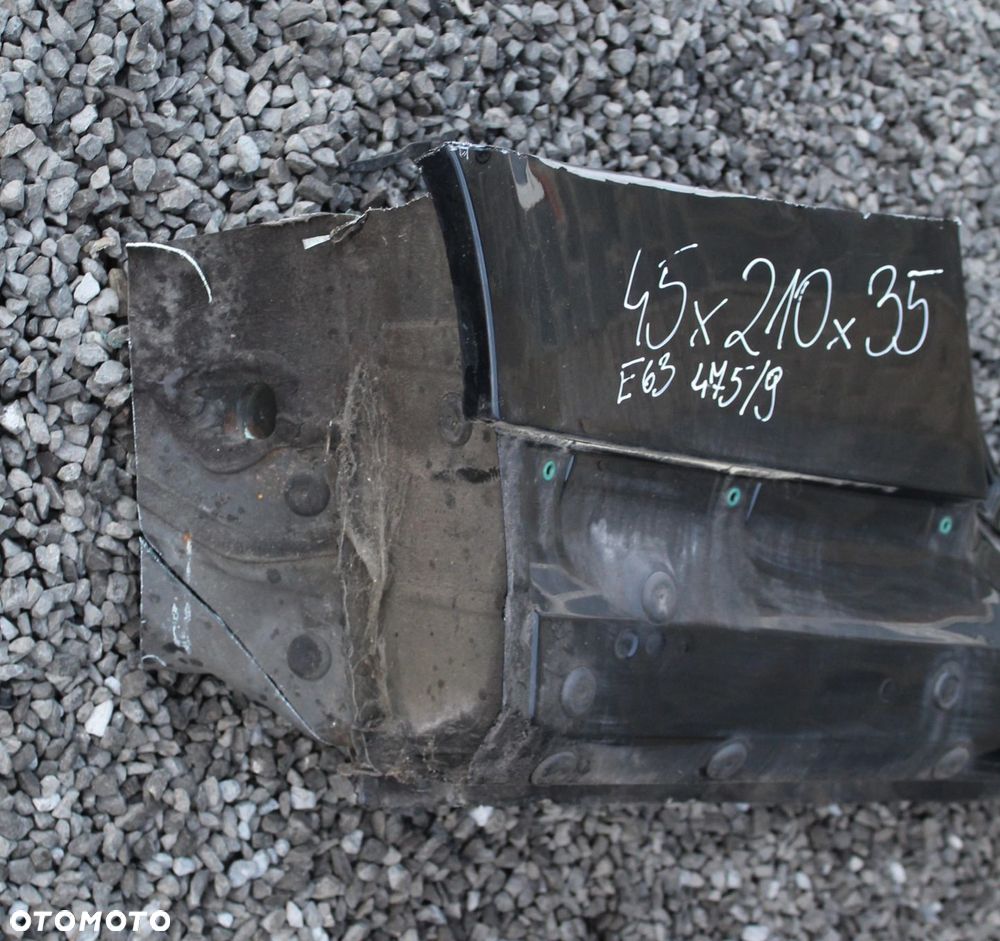 PRÓG CIĘTY PRAWY BMW E63 475 BLACK SAPPHIRE - 3