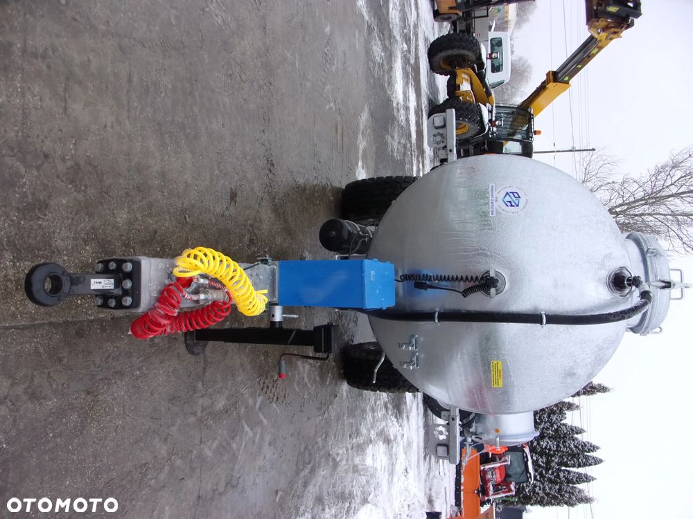 Pronar Przyczepa-Cysterna-Beczkowóz do transportu, przewozu, dostarczenia wody pitnej T507/5 POMOT 5000 Litró, Wóz Asenizacyjny POMOT T507/3 - 4000 litrów, nie Meprozet - 5