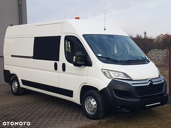 Citroën JUMPER 6-OSÓB L3H2 KLIMA BRYGADÓWKA DŁUGI WYSOKI KRAJOWY