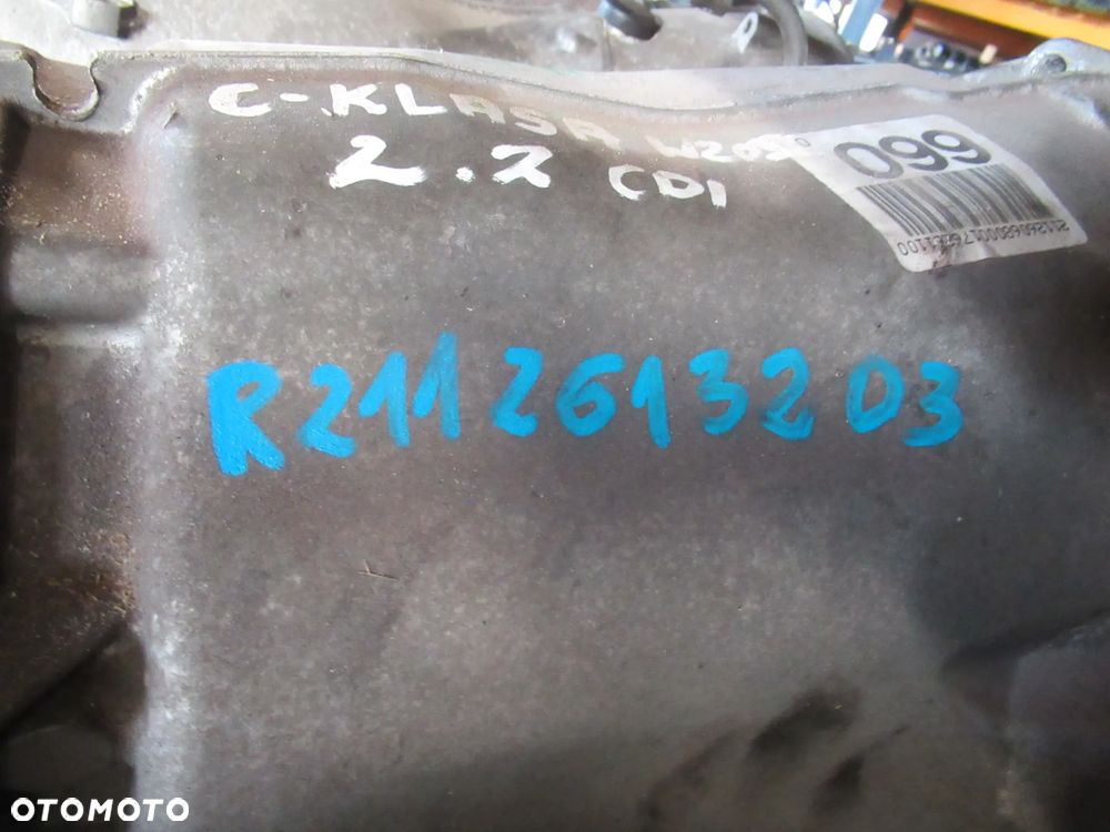 SKRZYNIA BIEGÓW MERCEDES C-KLASA W203 COUPE 2.2 CDI 122 KM 112606800 R2112613203 R2112610901 - 9