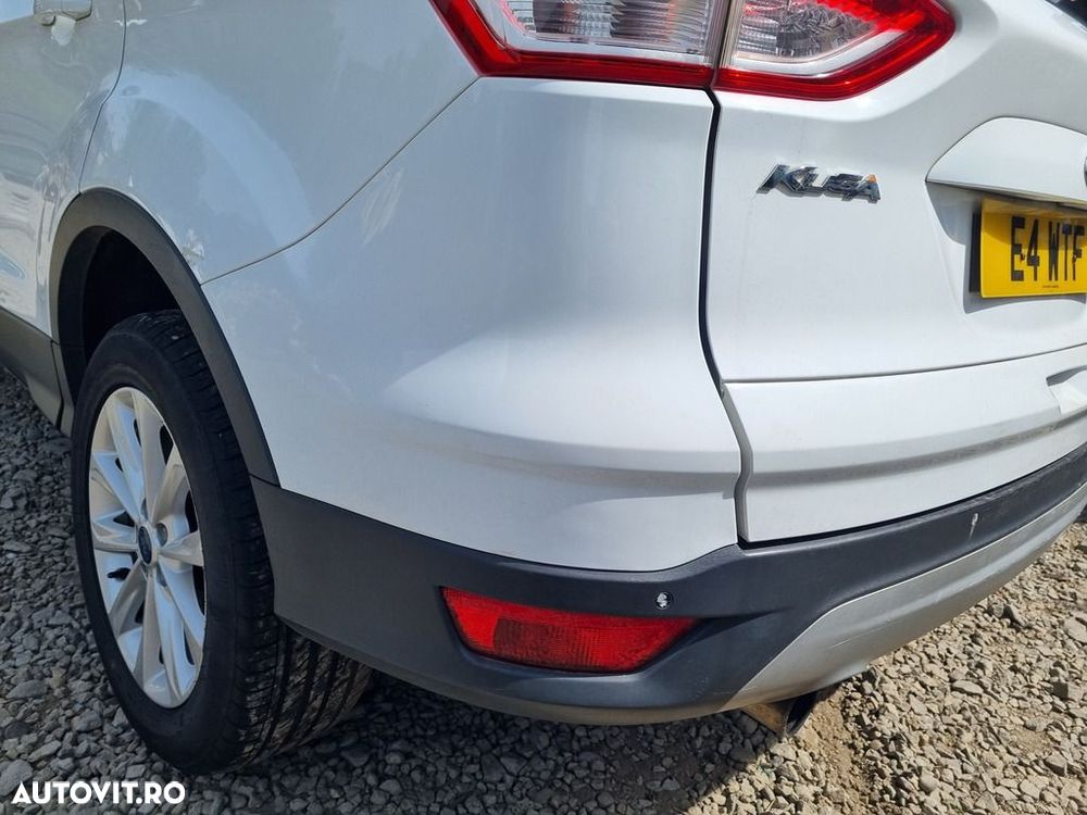 Bara spate Ford Kuga II 2012 - 2014 SUV 4 Usi Frozen White 5D (1506) - 2