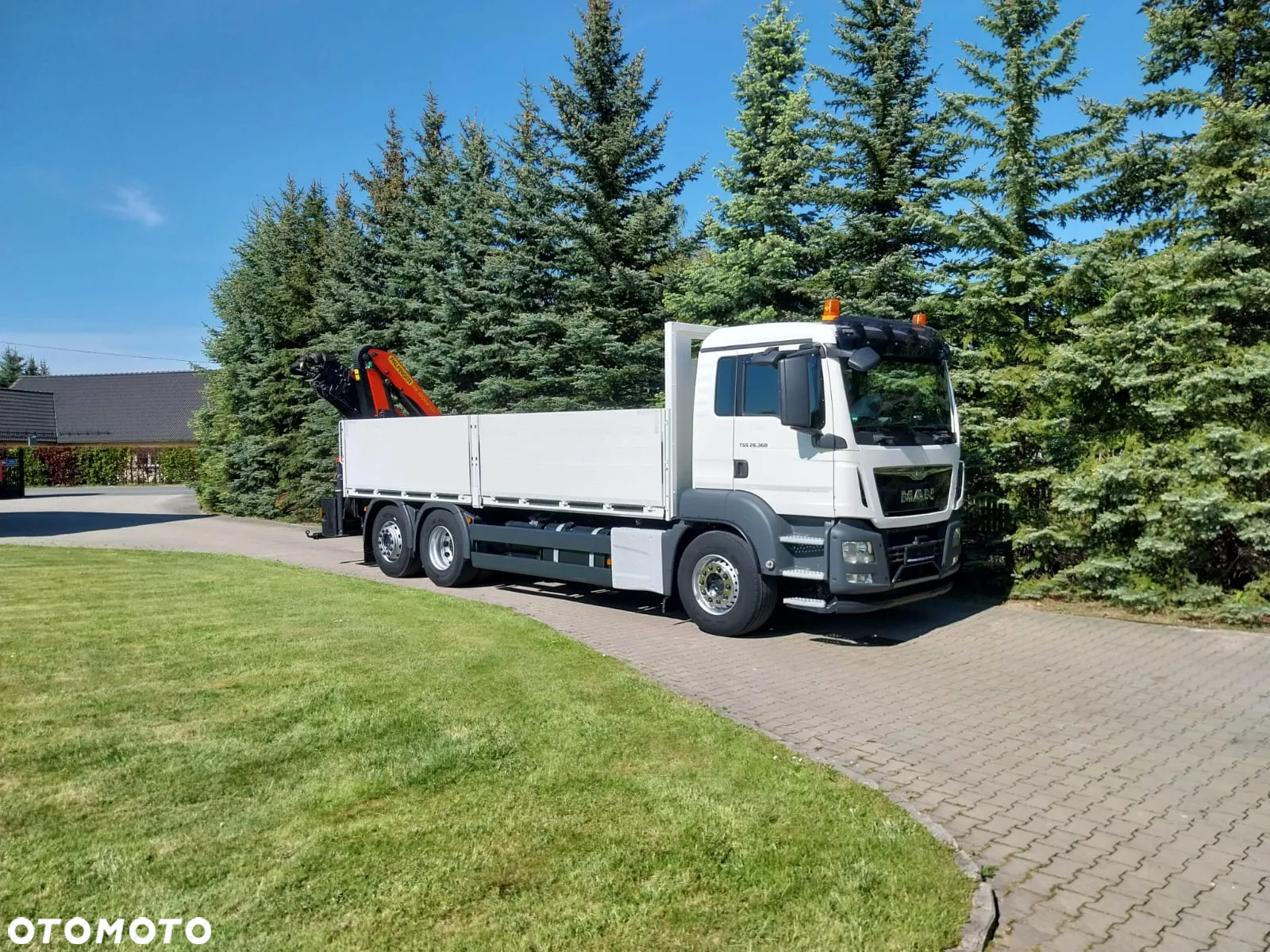 MAN TGS z Palfinger 18002 / 15m / składany w Z/ pilot - 8