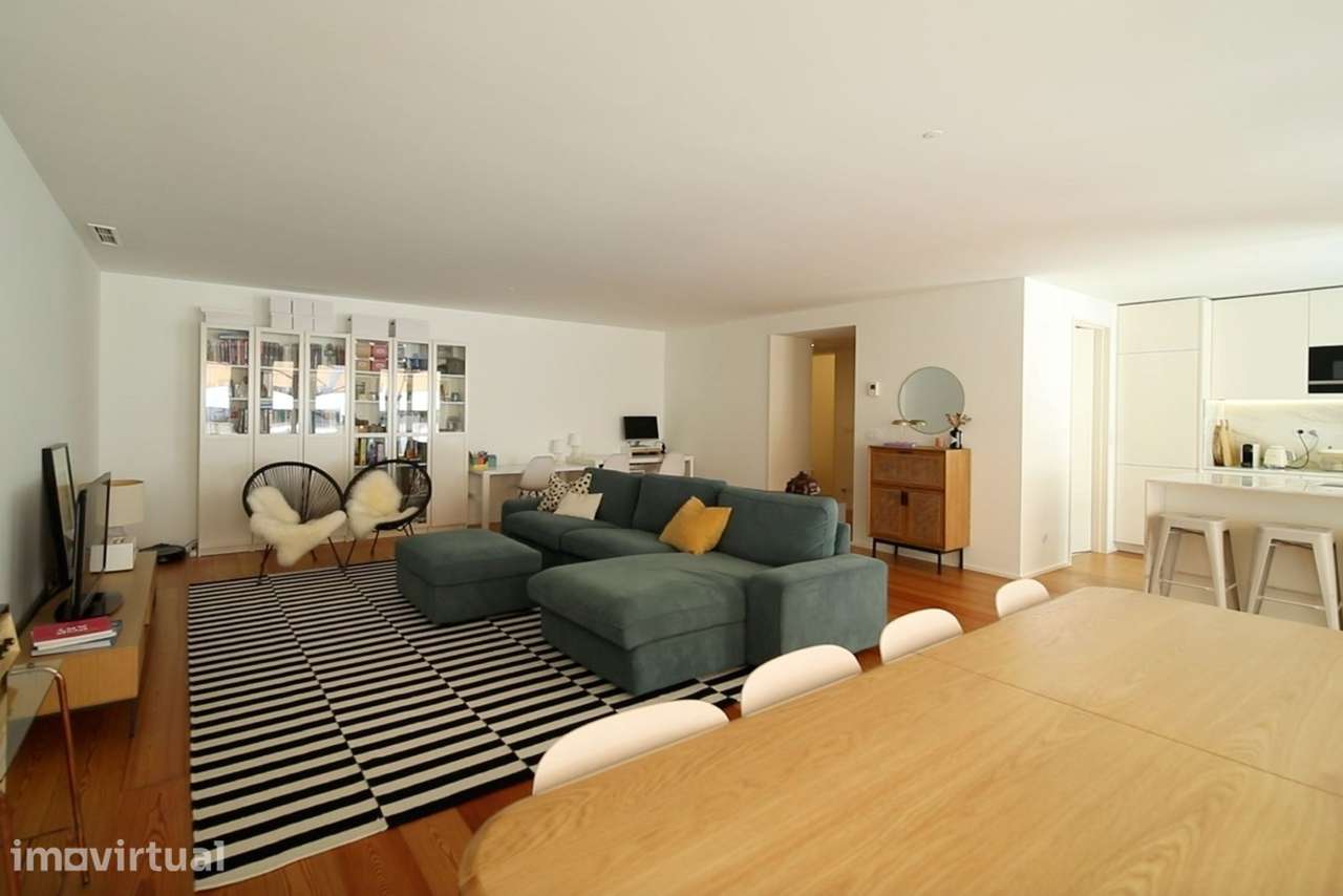 Apartamento T3 de Excelência em Matosinhos, terraço de 40 m² e 2 lugar - Grande imagem: 3/28