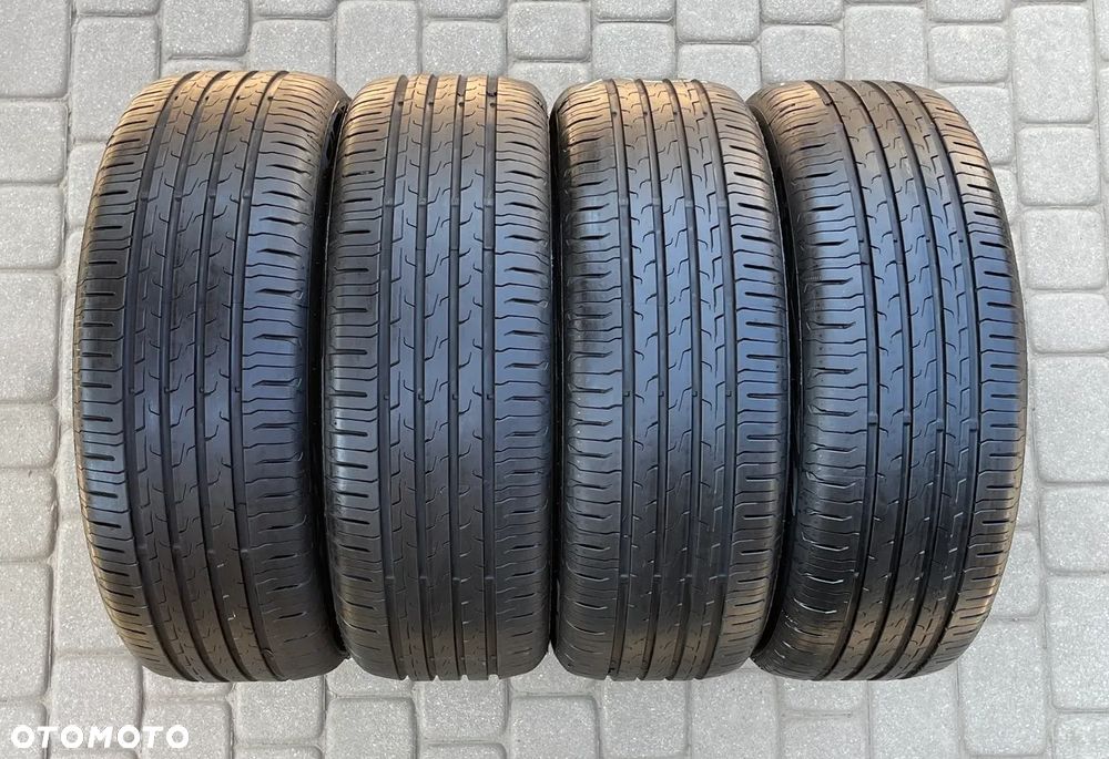 CZTERY LETNIE OPONY CONTINENTAL 205/55 R17 95H  7 MM BIEŻNIKA 2024 ROK - 1