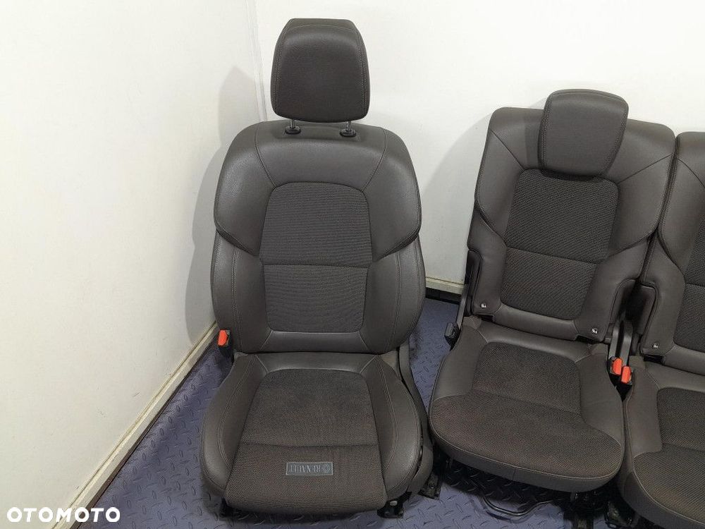 RENAULT ESPACE V 15- FOTELE KOMPLET PÓŁSKÓRA EUROPA 7 MIEJSC - 3