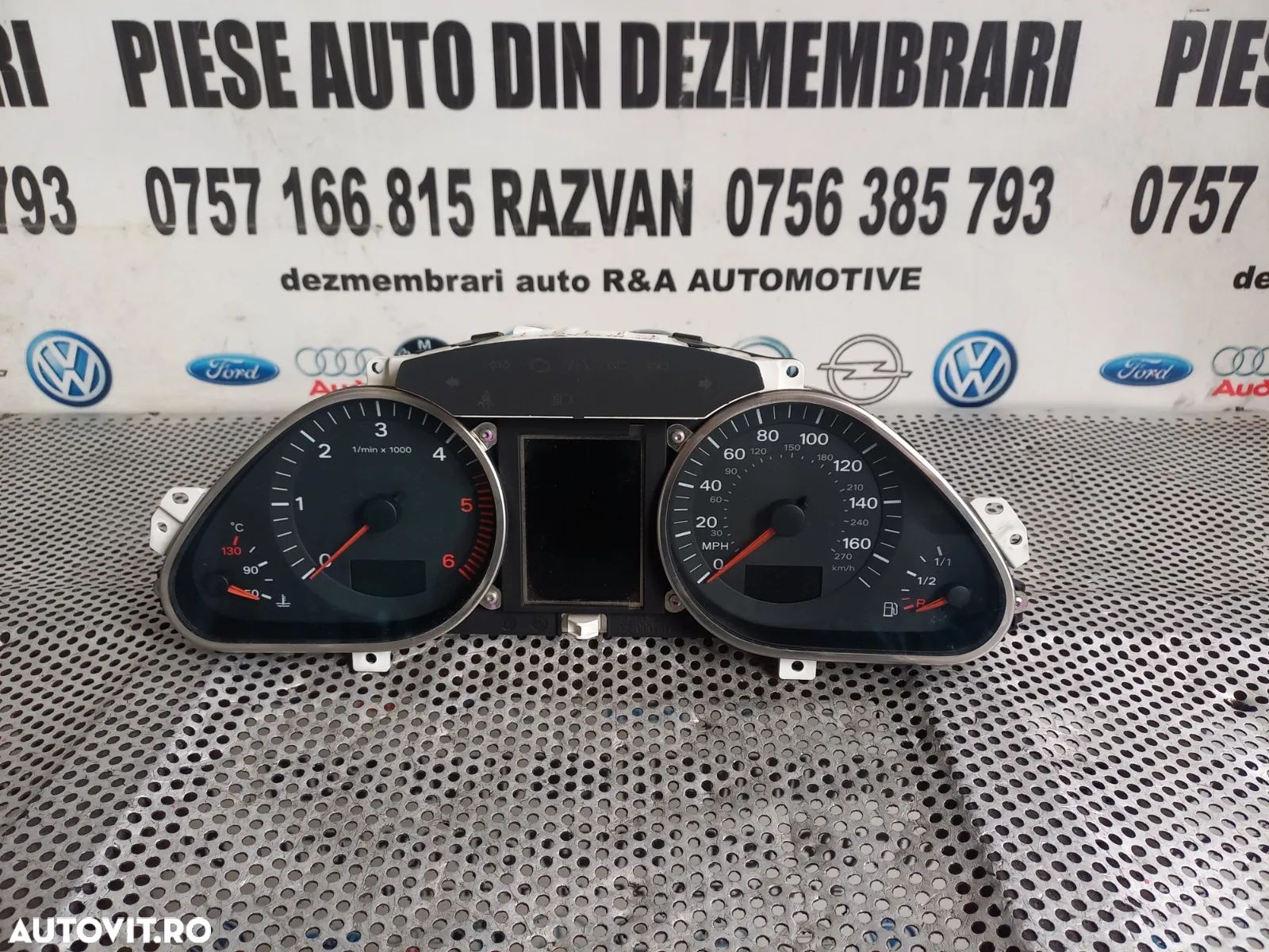 Ceasuri Bord Audi Q7 4L An 2006-2007-2008-2009-2010-2011-2012-2013-2014-2015-2016 Volan Dreapta Cod - 1
