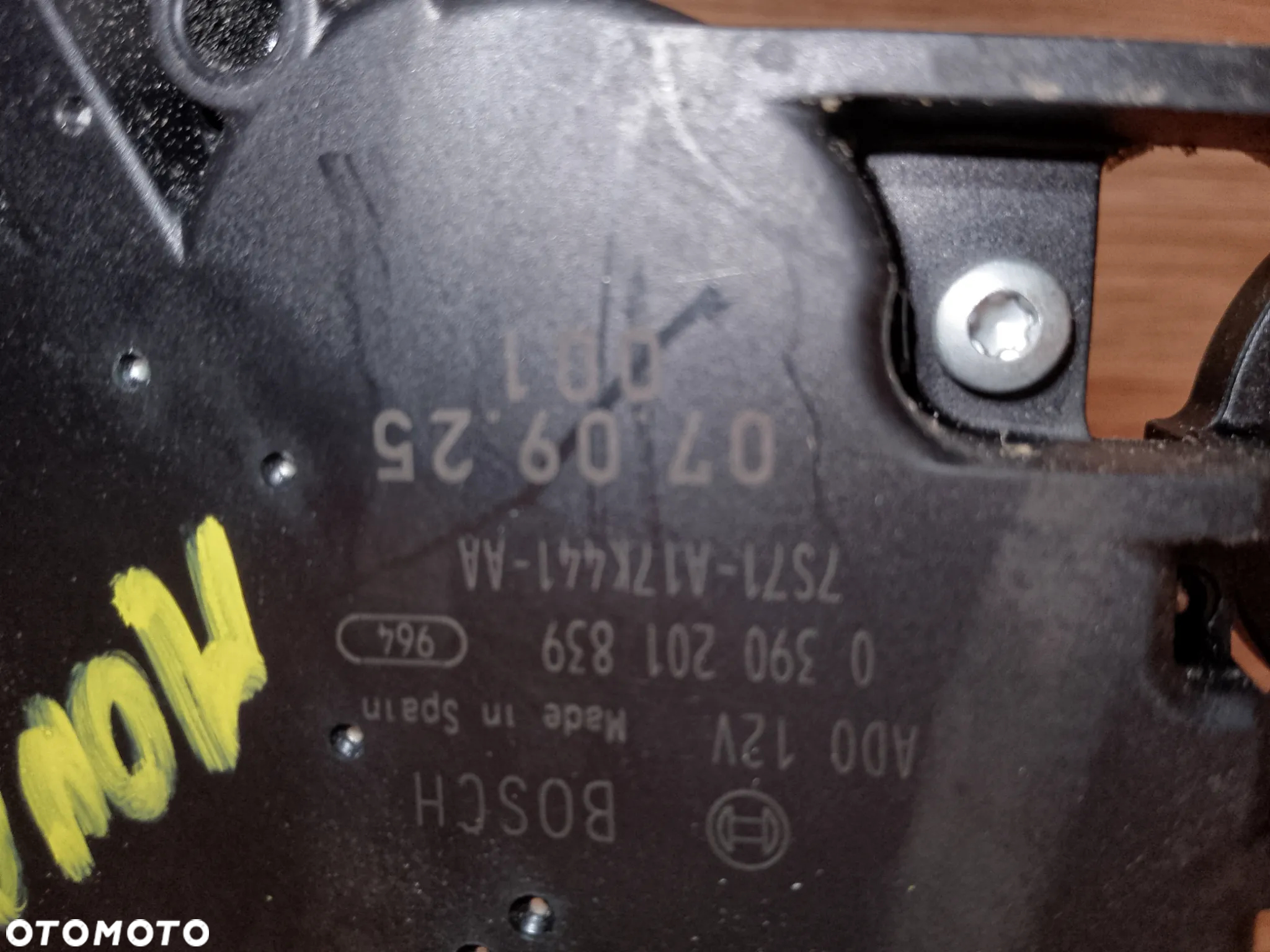 Silniczek Wycieraczki Tył Ford Mondeo MK4 7S71A17K441AA - 4