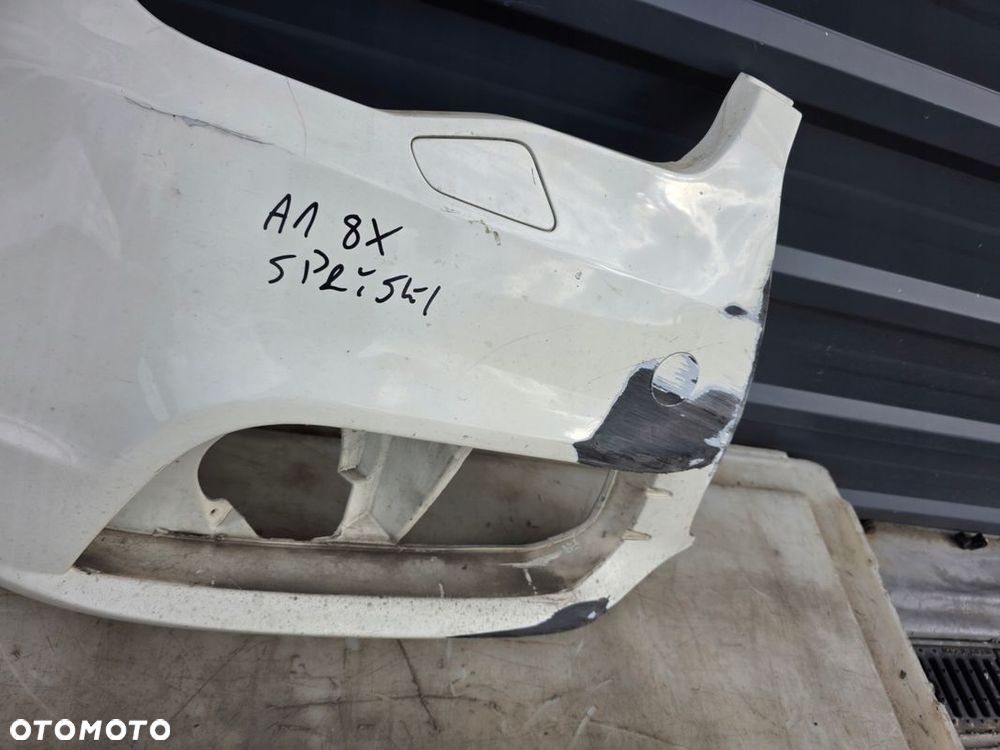 ZDERZAK NAROŻNIK PRAWY PRZÓD AUDI A1 8X SPRYSK ORYGINAL ! - 4