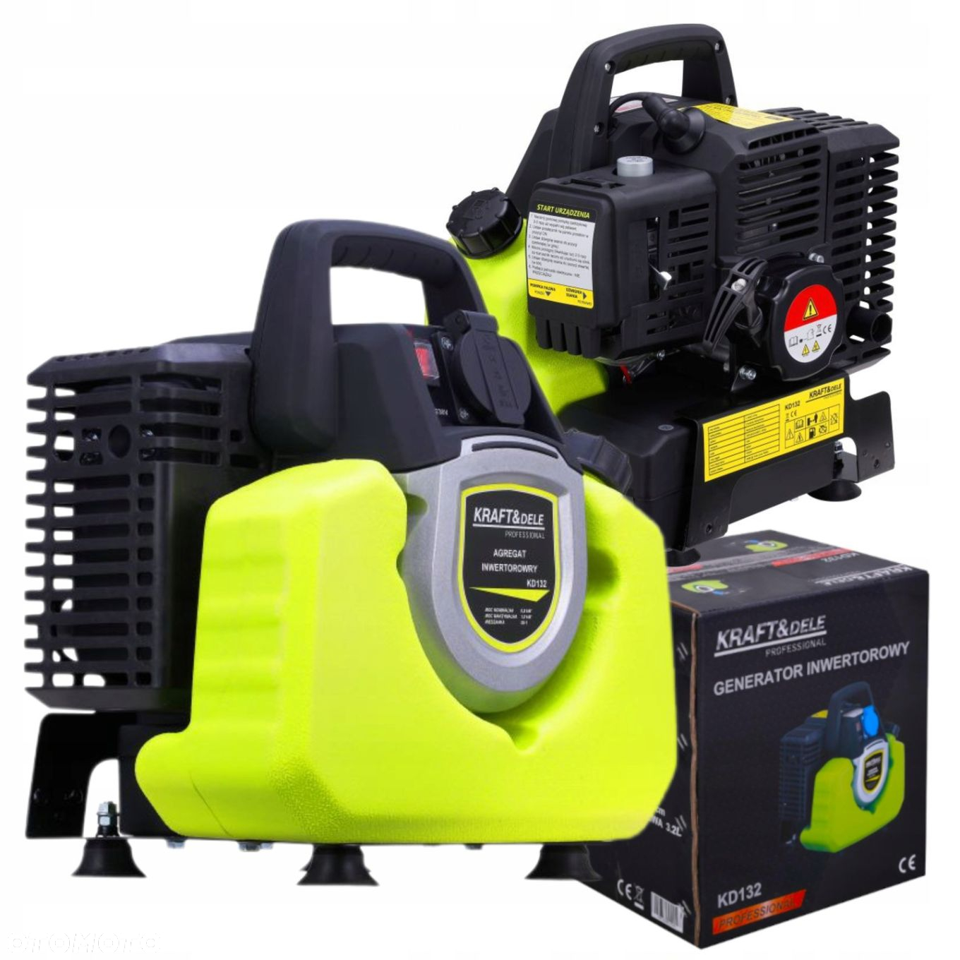 AGREGAT PRĄDOTWÓRCZY GENERATOR INWERTOROWY 1000W 2 SUW KRAFTDELE KD132 - 14