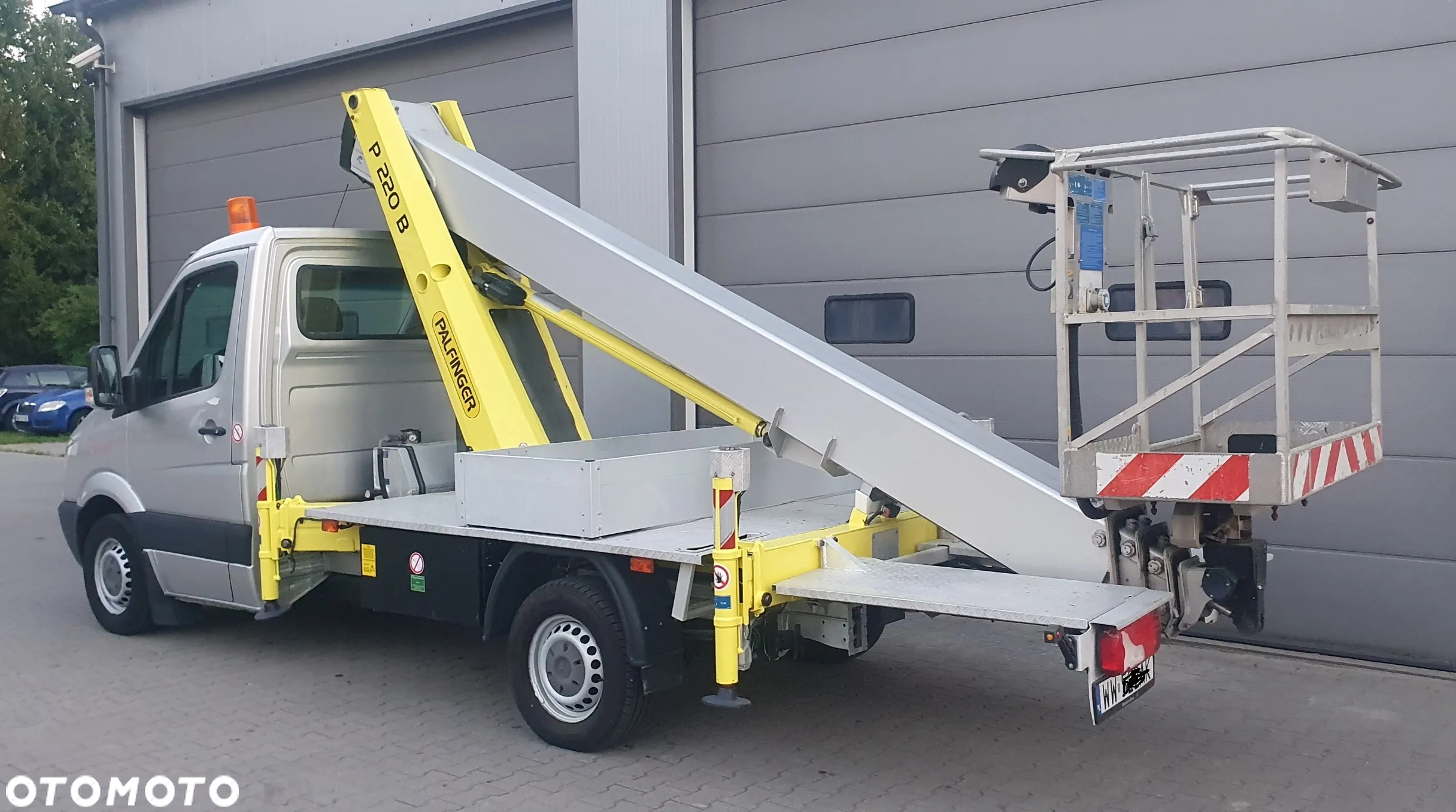 Mercedes-Benz Sprinter 313CDI - 22m PALFINGER P220B Podnośnik koszowy zwyżka Wumag Ruthmann TB Multitel MT GSR - 4