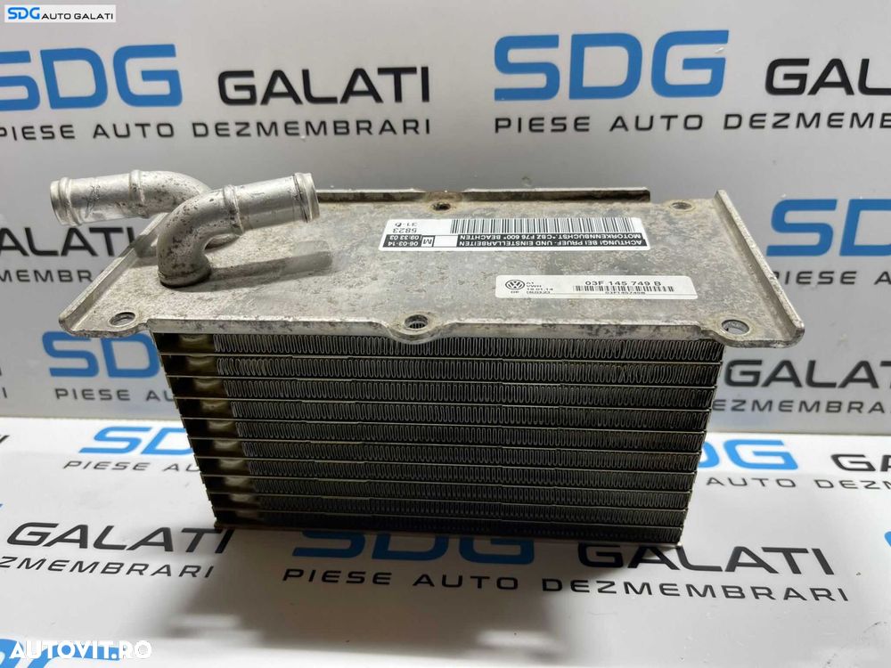 Termoflot Radiator Racitor Racire Ulei Motor Volkswagen Polo 6R 1.2 TSI CBZB CBZC 2010 - 2022 Cod 03F145749B - 1