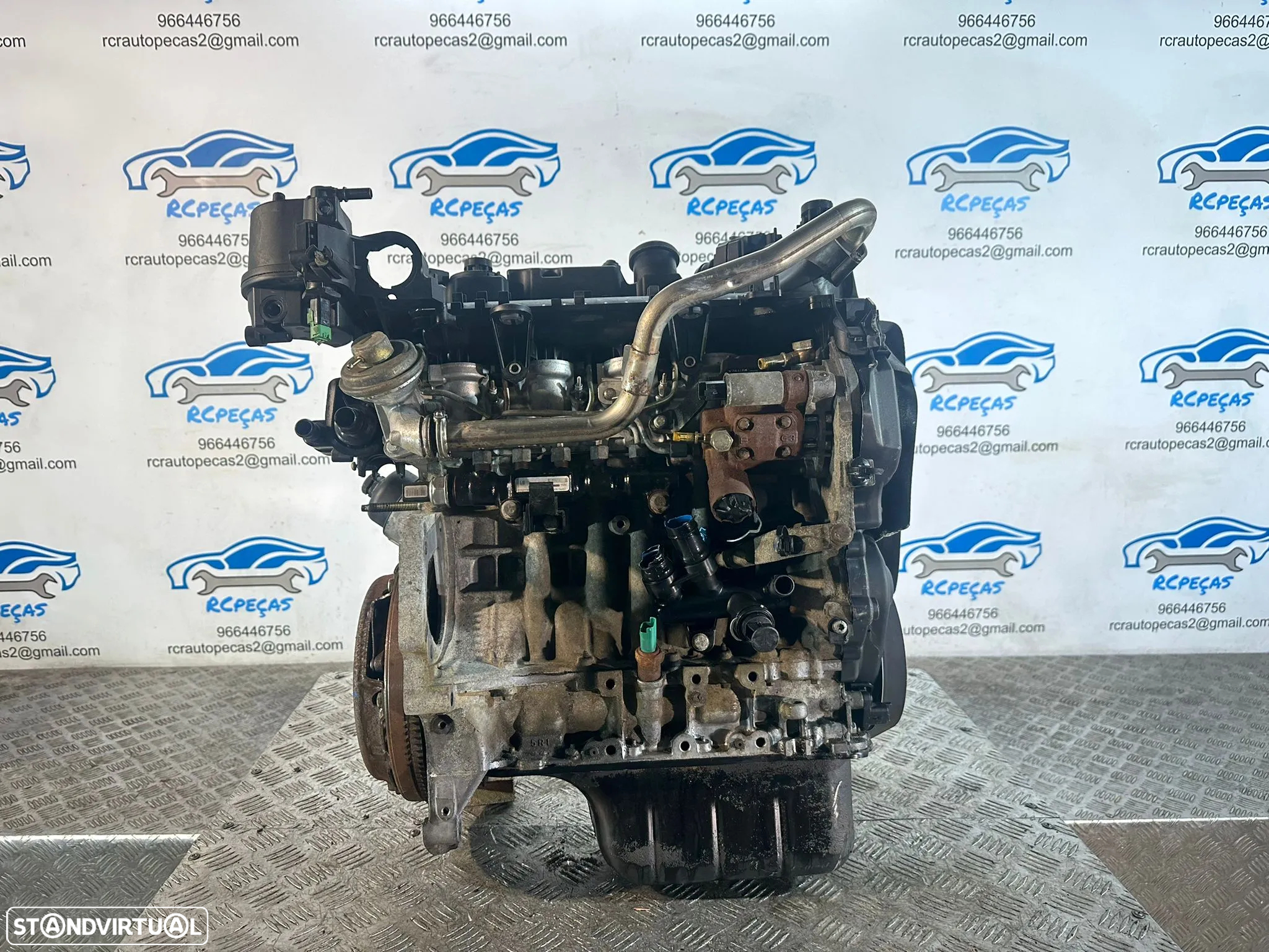 .Motor Completo PSA Peugeot Citroen Ford 8HX 8HZ 1.4 HDi 68cv Siemens - 6