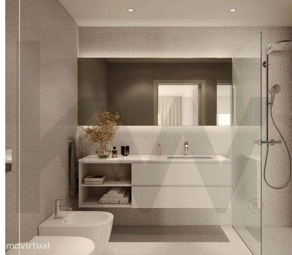 Apartamento T1 com varanda e garagem junto ao Arrábida - Grande imagem: 4/11