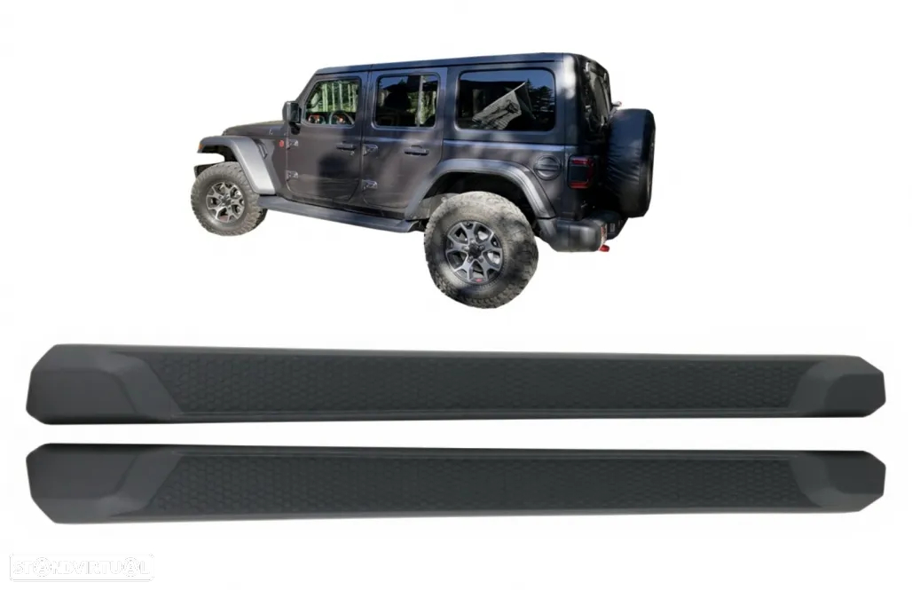 Estribos JEEP Wrangler JL (2018 a 2023) 4 Portas - 13