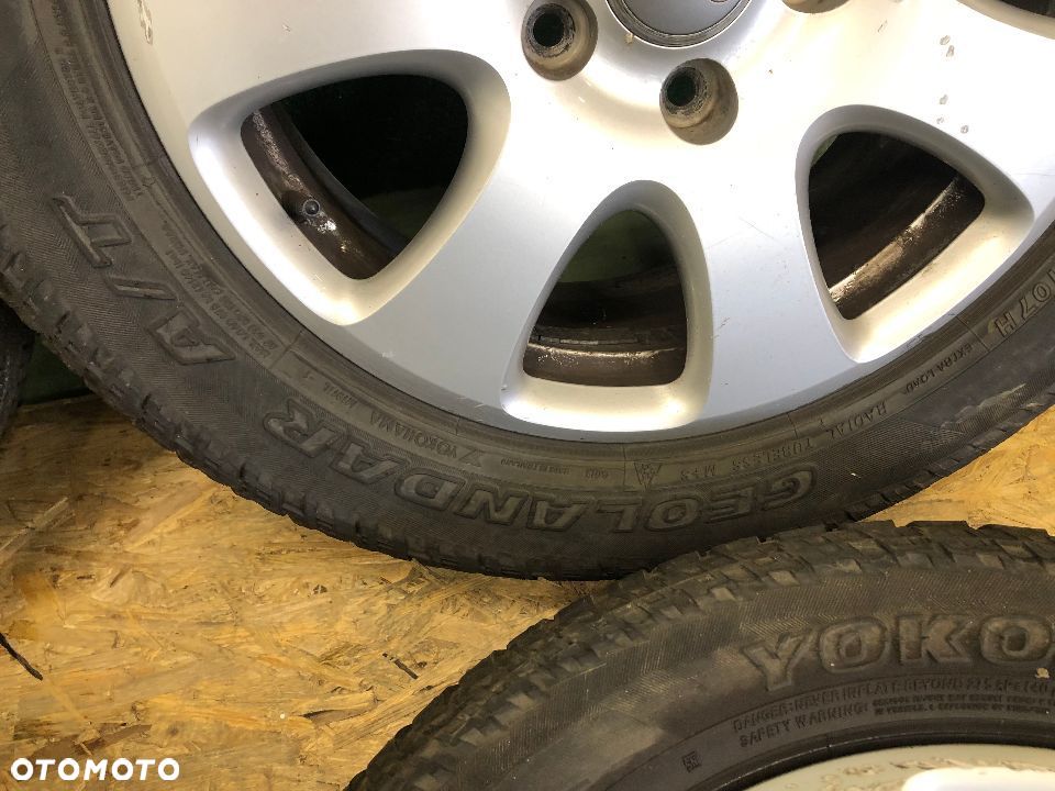 AUDI Q7 4L 05-15 KOŁA FELGI OPONY YOKOHAMA GEOLANDAR A/T ZIMOWE 235/60R18 5x130 ET53 - 7