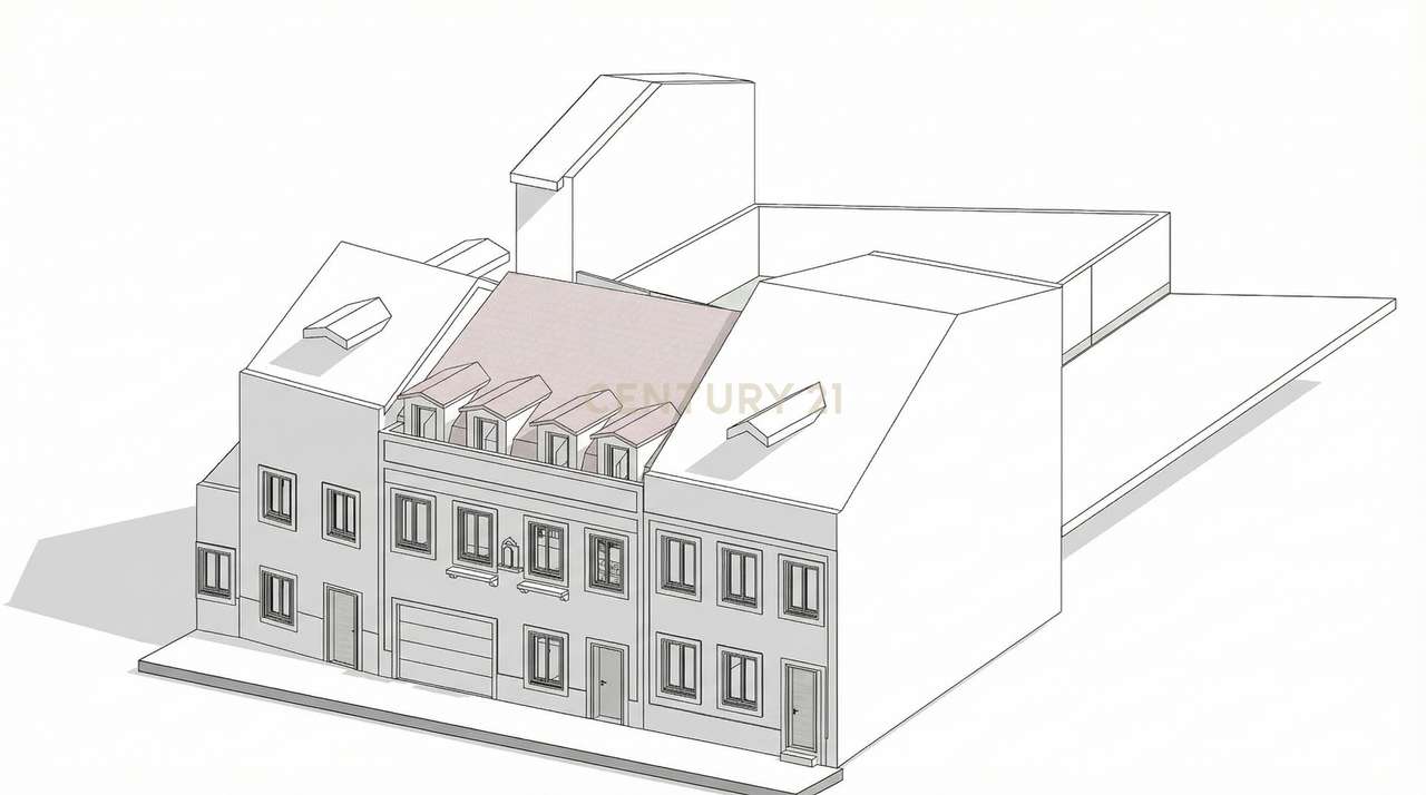 Terreno com projeto aprovado para construção de Moradia T4, para Venda - Grande imagem: 5/9