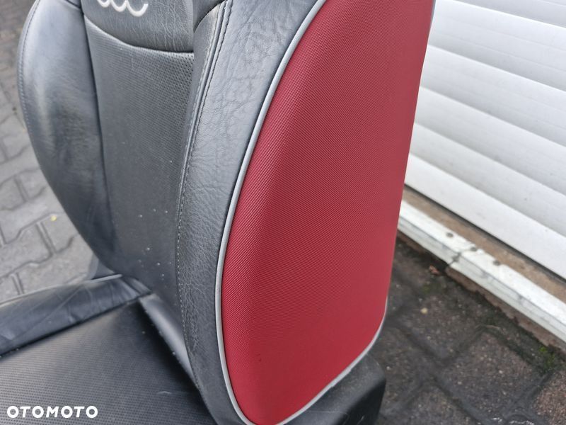fiat 500x fotel prawy przód pasażera skóra - 8