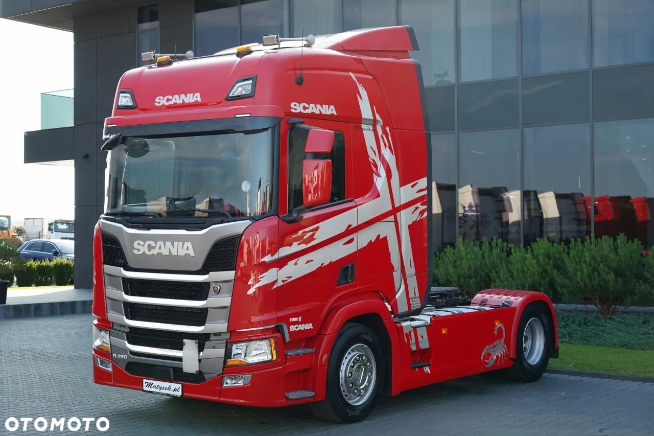 Scania R 450 / OPONY 100% / SPROWADZONA / PO KONTRAKCIE SERWISOWYM - 5