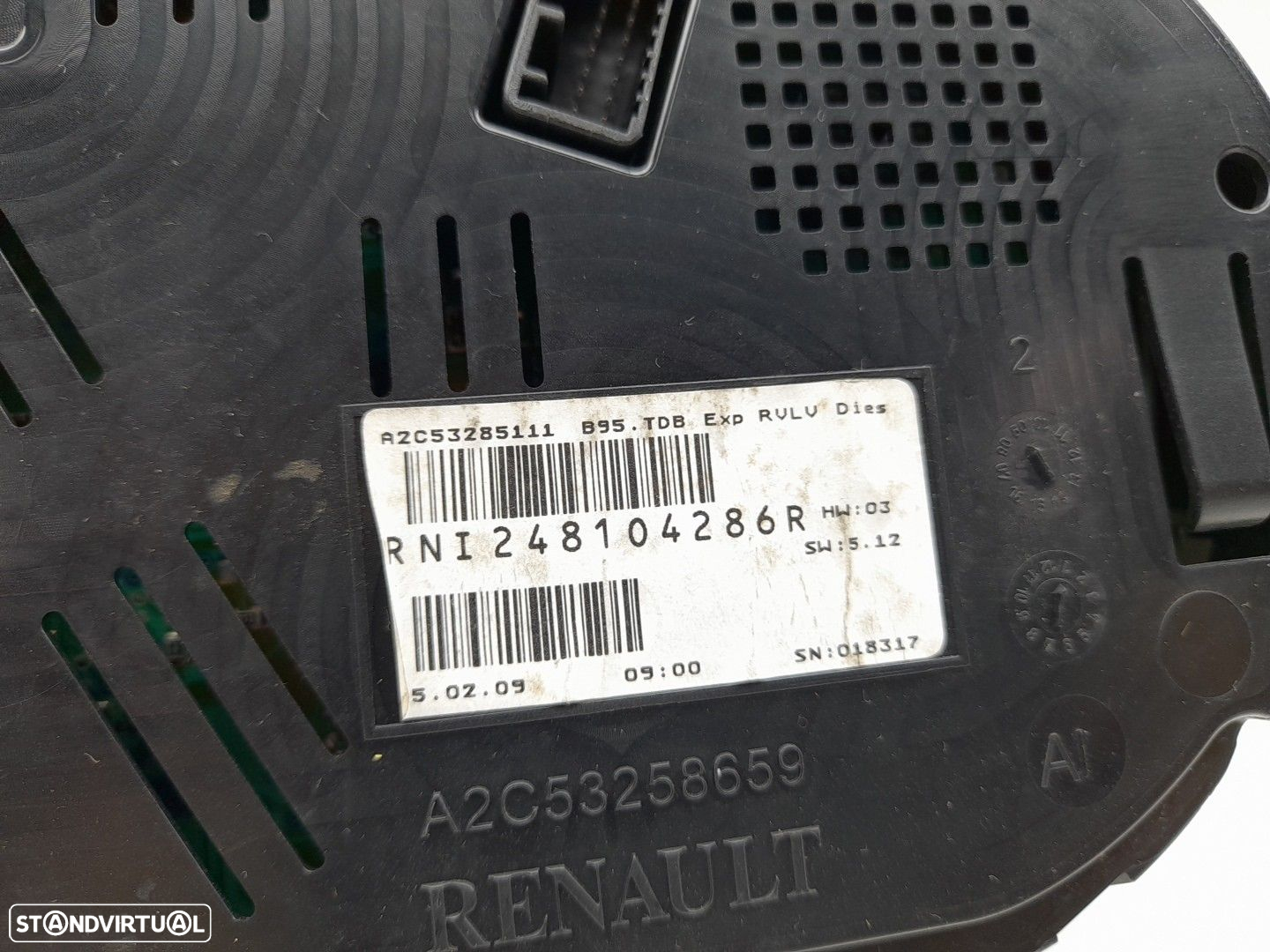 Quadrante / painel de instrumentos RENAULT Megane III (BZ0_) - 3