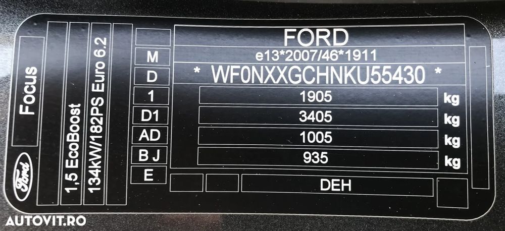 Ford Focus 1.5 Ecoboost ST-Line - 8