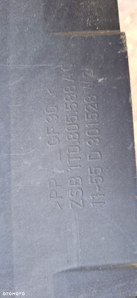 VW TOURAN I LIFT CADDY 2010- wzmocnienie pas przód 1T0805594M 1T0805588AC - 12