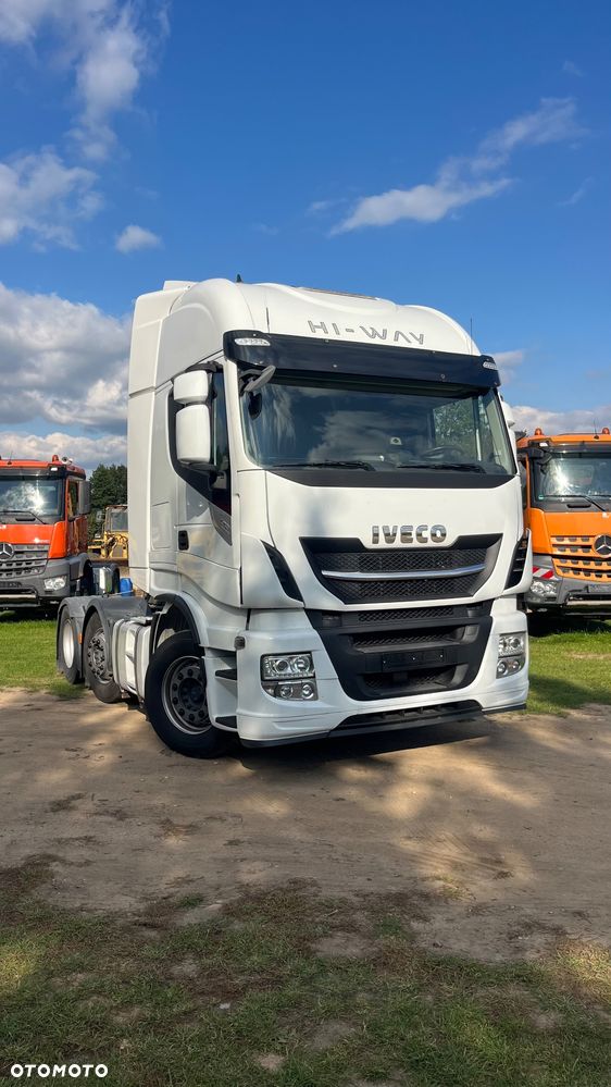 Iveco Iveco Stralis HIWay DMC 50 Ton 480XP 6x2 420 Tys km Regulowane Siodło (Nie Scania Pusher Volvo ) - 3