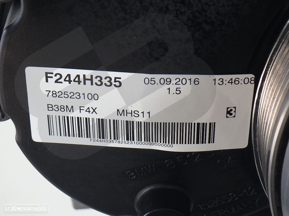 Motor BMW X1 F48 1.5TB 100KW Ref: B38A15A - 6