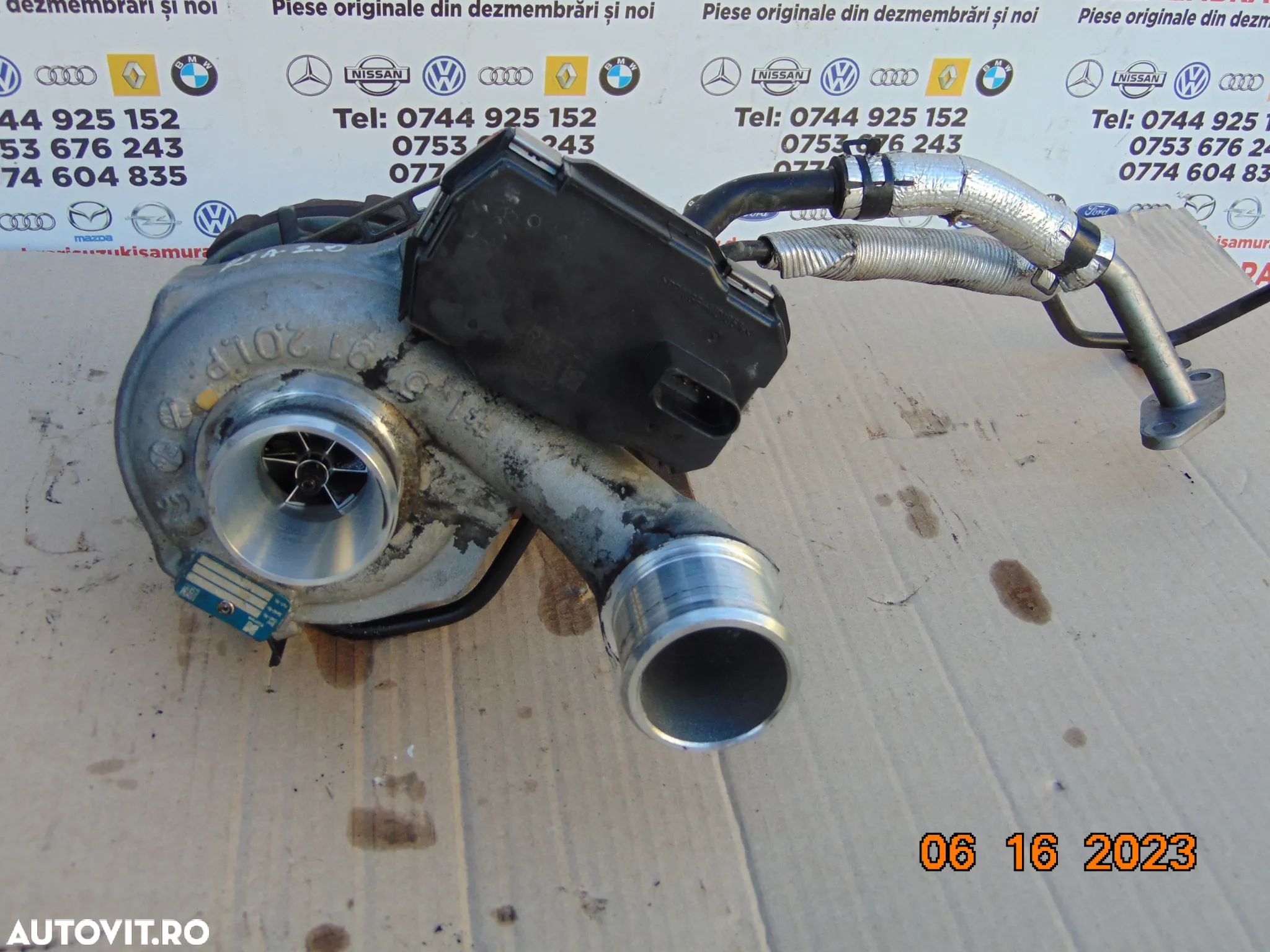 Turbina Hyundai Tucson 2.0 santa Fe IX35 Kia Sorento Sportage 2.0 euro 5 euro 6 turbosuflanta - 1