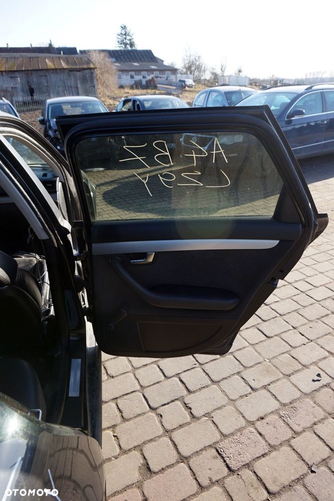DRZWI TYLNE PRAWE A4 B7 KOMBI LZ9Y  CZARNY AUDI 2004-2008 - 8