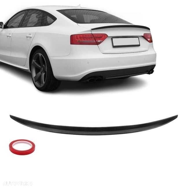 Eleron Portbagaj Lip Codita Audi A5 B8 Sportback (09-16), Negru Lucios - 1