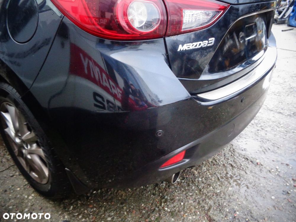 Zderzak tyl Mzda 3 BM Hatchback PDC 41W KOMPLETNY - 6