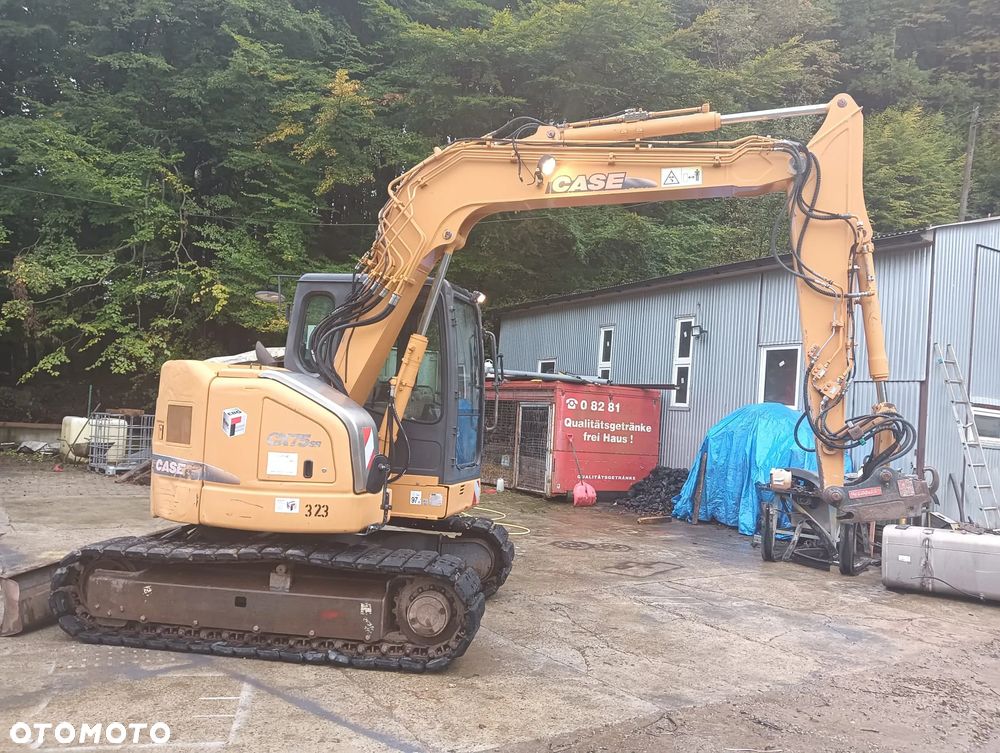 Case CX75 SR | 2009 r | 5 500 mtg | 9 ton | koparka gąsienicowa koparka obrotowa - 1