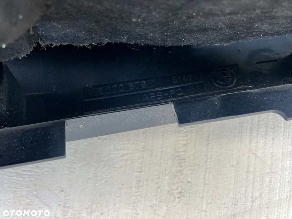 BOCZEK BAGAŻNIKA MASKOWNICA BMW E36 TOURING KRATKA MECHANIZM OTWIERANIA BOCZKA 8170580 8170579 - 4