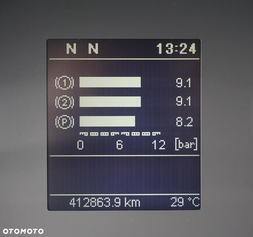 Scania / P 420 / 8 X 4 / TRIDEM / SKRZYNIOWY + HDS / PALFINGER PK 26002 / WYS. 12 M / DŁ. 8 M - 13