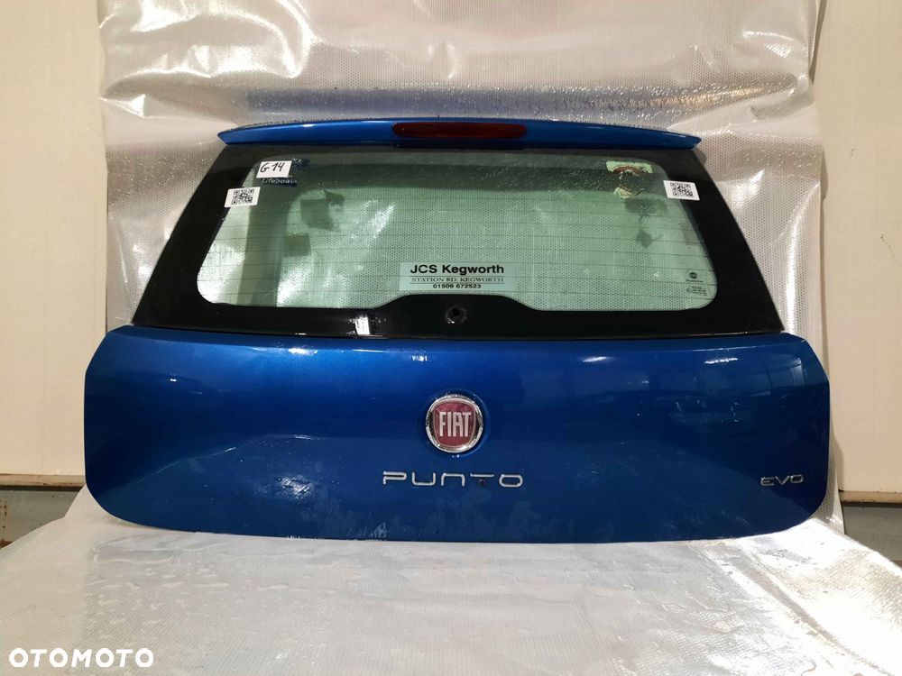 / KLAPA TYŁ TYLNA BAGAŻNIKA DO FIAT GRANDE PUNTO EVO 599/A GRANAT GRANATOWA - 5