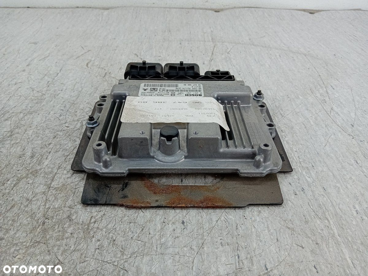 KOMPUTER, STEROWNIK PEUGEOT 308 I 9664738680 0261201505 1.6 VTI - 4