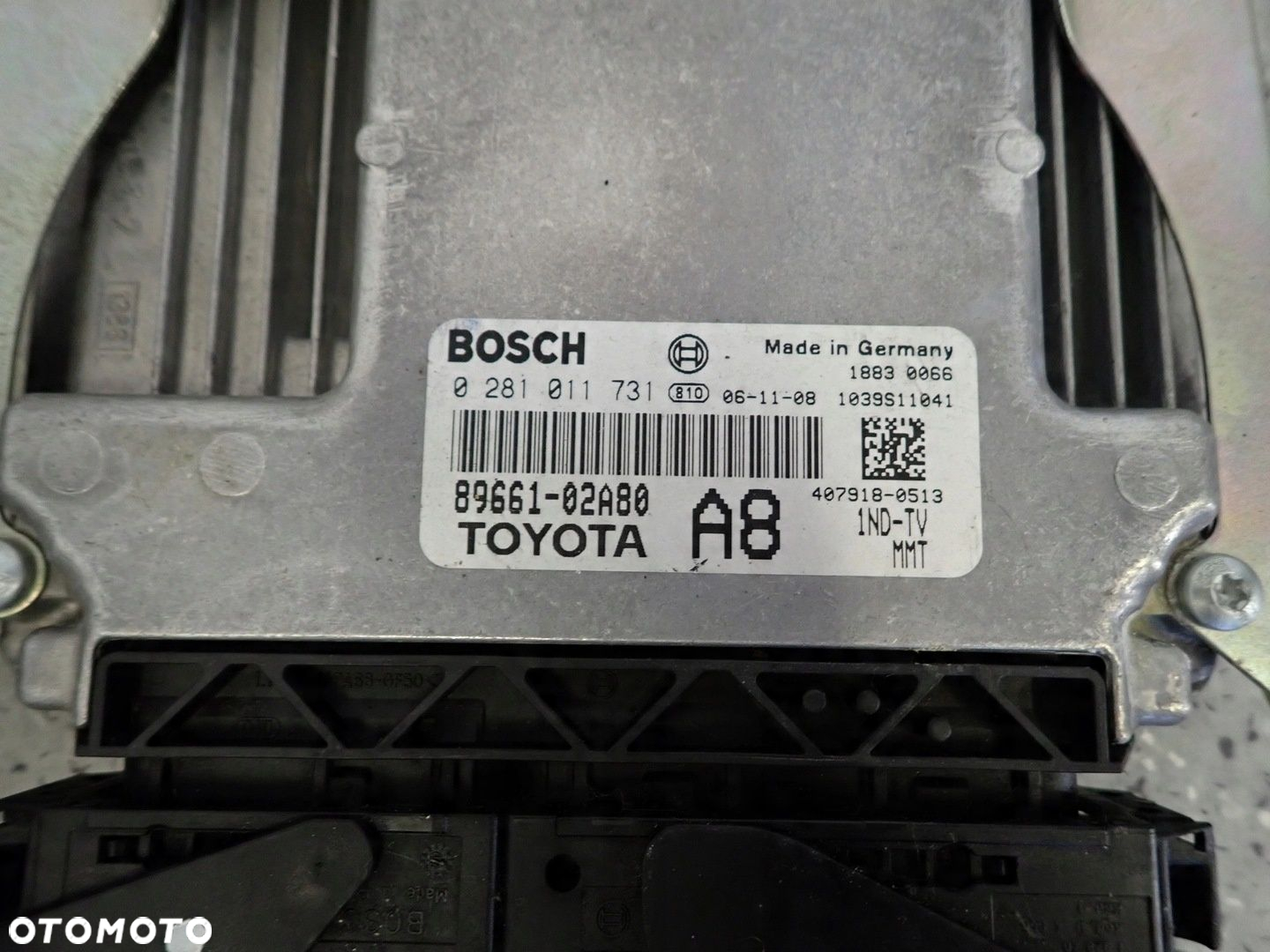 TOYOTA COROLLA 1.4 D4D AUTOMAT 04-07 ZESTAW STARTOWY KOMPUTER STACYJKA - 3