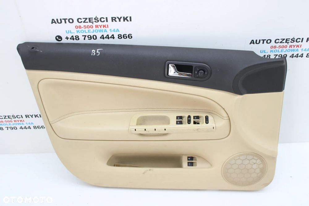 VW Passat B5 FL Boczek Drzwi Kierowcy Lewy Przód Beż - 2