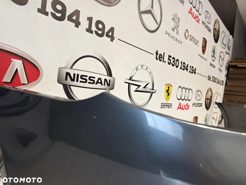 SKODA OCTAVIA II LIFT 1Z0 08-12 ZDERZAK PRZEDNI PRZÓD ŁADNY KOLOR SZARY METALIK NR 1Z0807221M NR AUKCJI NZ2078 - 3