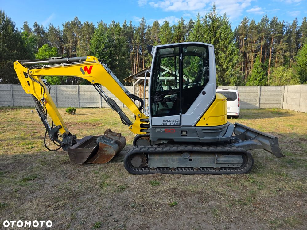 Wacker Neuson EZ50 KLIMA, DŁUGIE RAMIE, NISKI PRZEBIEG, 3 łyżki, super stan! jak CAT 305 / Yanmar Vio50 / Kubota U48 - 1