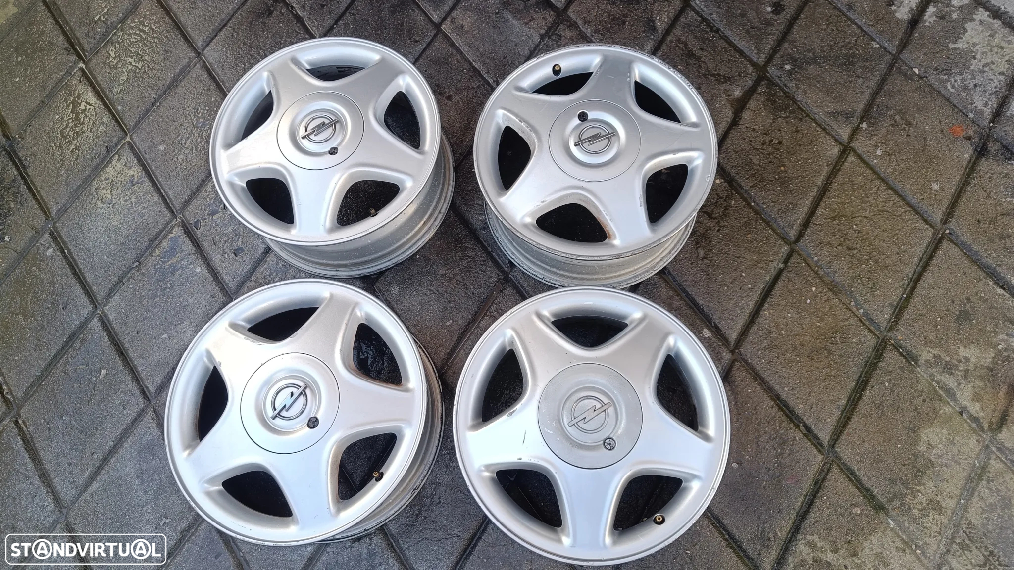4 jantes 15 Opel furação 4x100 - 5