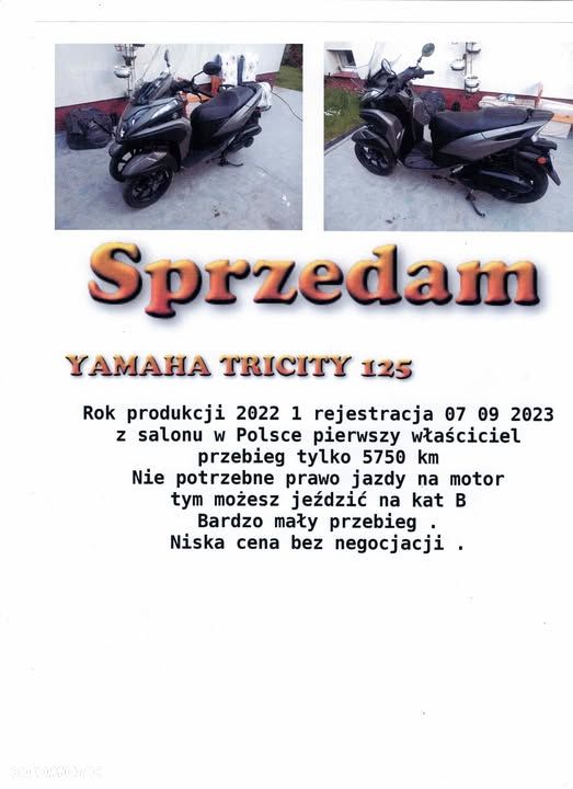 Yamaha Tricity - 1
