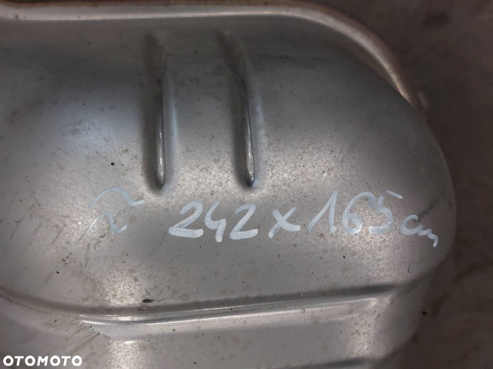 TŁUMIK WYDECH KOŃCOWY + ŚRODKOWY AUDI A6 C6 2.4 V6 4F0253411N - 2