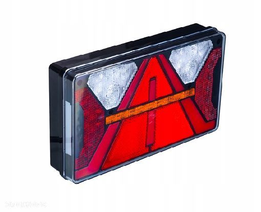 Lampa Tylna LED STRADA Przyczepa Laweta prawa 7f - 1