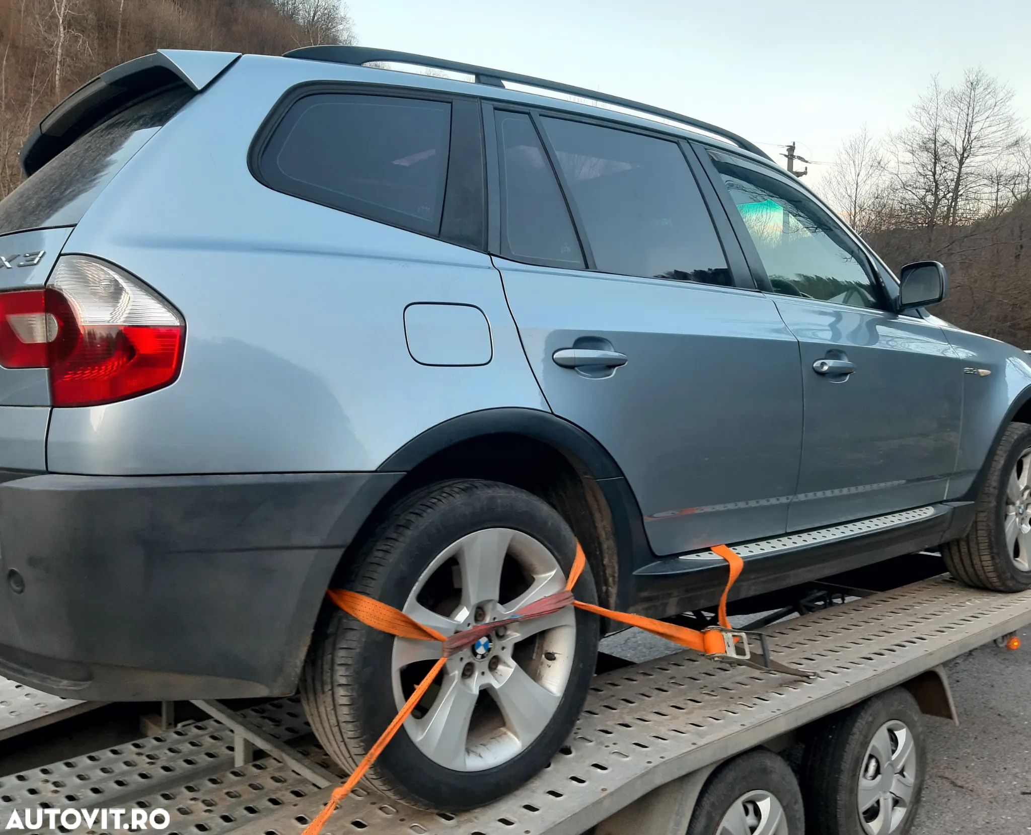 Usa portiera dreapta spate BMW X3 E83 culoare BLUEWATER METALLIC (896) - 1