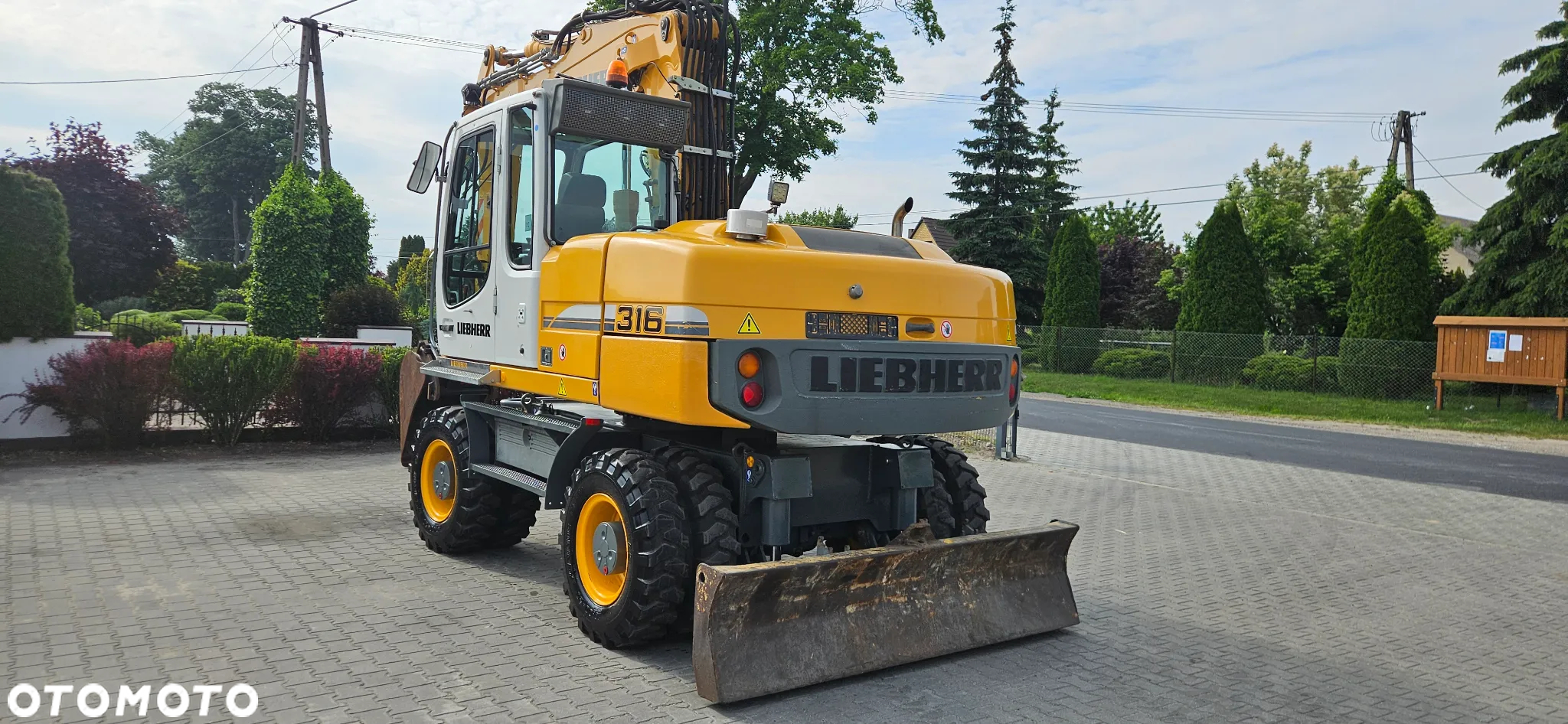 Liebherr A 316 Rotatilt Engcon! 11 tys. Mtg, Szybka skrzynia, nowe koła,  z Holandii!!! - 3
