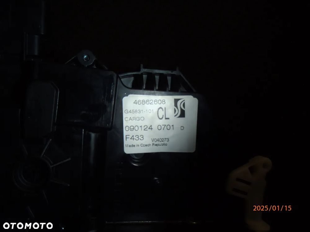 zamek centralny rygiel drzwi tylnych ducato boxer jumper movano proace max 06-25 r nowy ORYGINAŁ - 10