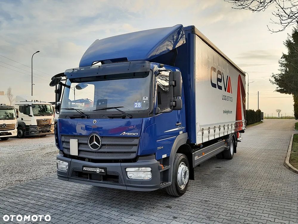 Mercedes-Benz ATEGO 1224 / WINDA  DHOLANDIA 1500 KG / KLIMA / PO SERWISACH / - 1