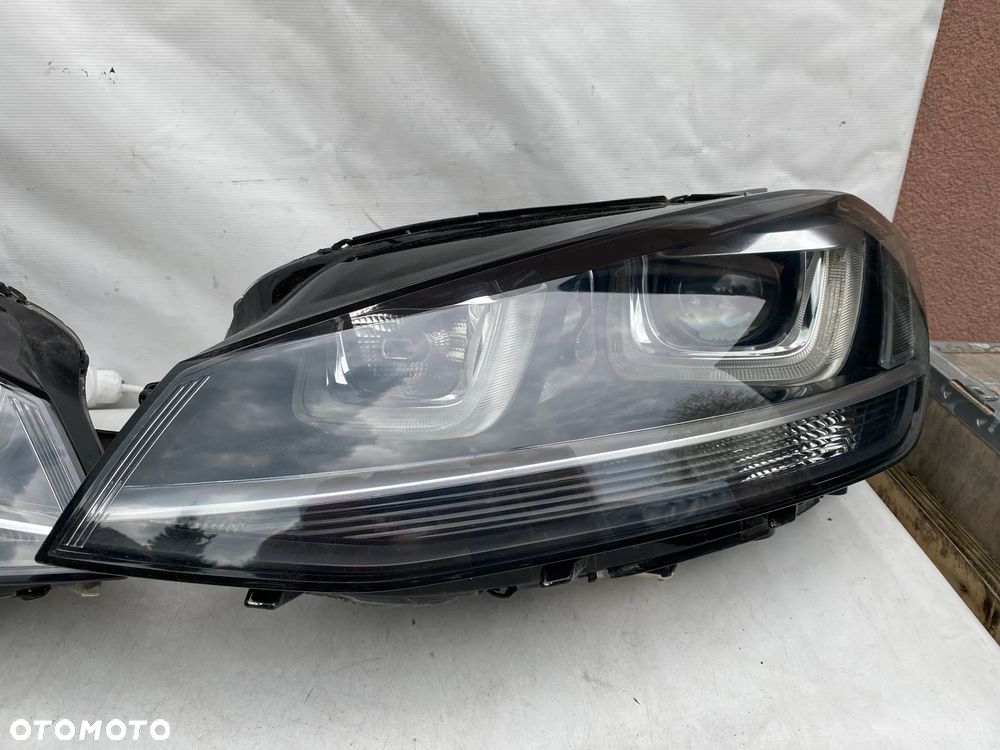 lampy golf 7 bi xenon skrętny led z modułami komplet eu całe - 3
