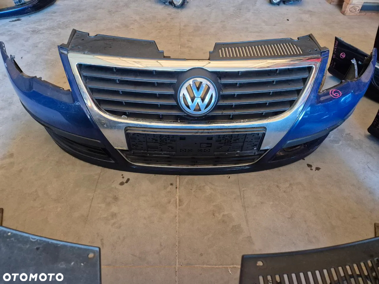 PASSAT B6 ZDERZAK LAMPA MASKA DOKŁADKA REFLEKTOR LC9X LB5M - 10